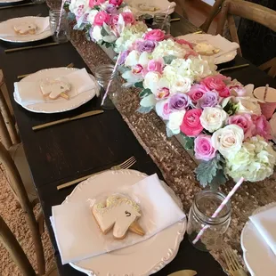 Fun birthday centerpiece.