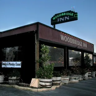 Woodbridge Inn is a great choice for an intimate or special meal.