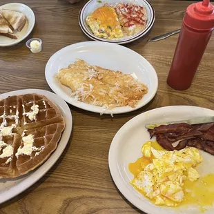 Waffle Breakfast