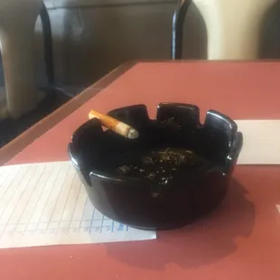 The smoke room though.... yes