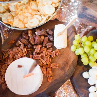 We can provide a cheese and charcuterie table for those renting the venue!