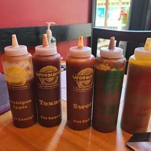 They also have 5 different homemade sauces. I loved the Texas one and the sweet one.