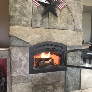 Roaring fire! Thanks Andy