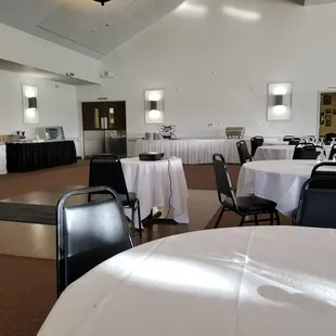 Banquet hall for receptions