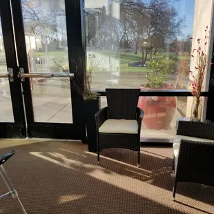 Entrance to the banquet room