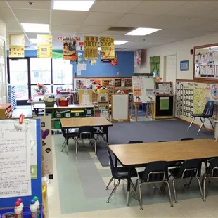 Private Kindergarten Classroom