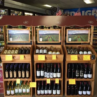 Prisoner wine,St. Francis, francis copola Director series pinot noir, cabernet,and merlot and more.