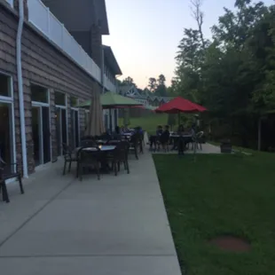 Outdoor seating area