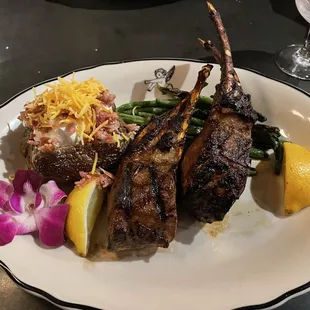 Rack of lamb