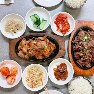 LUNCH-B.B.Q Chicken Lunch Special; LUNCH-B.B.Q Rib Eye Lunch Special
