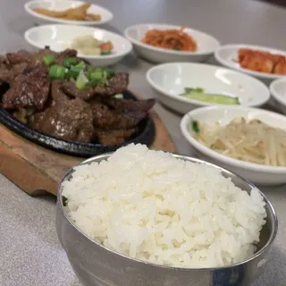 LUNCH-B.B.Q Short Ribs Lunch Special