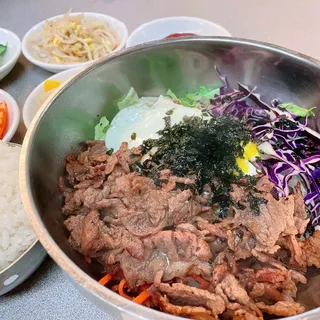 Vegetables & Beef with Rice