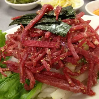 Marinated Fresh Raw Beef