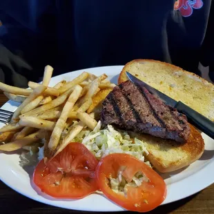 Steak sandwich!