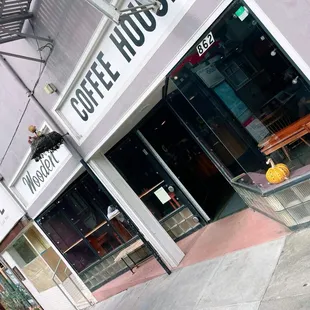 Outside