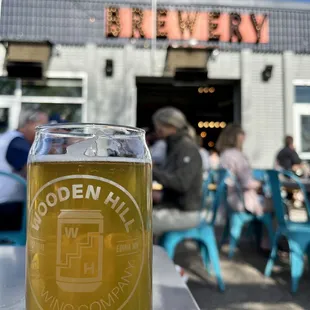 Perfect day for beer on the patio