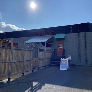 Back entrance