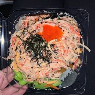 Spicy Snow Crab Poke Bowl