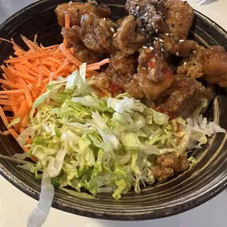 Sweet Chili Chicken Rice Bowl