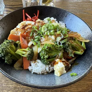 Vegetable Donburi