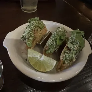 Tuna tacos