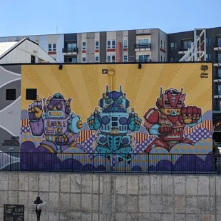 Robots in NoDa, Charlotte