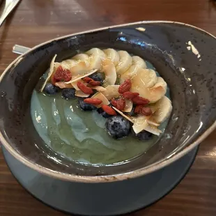 Blue Green Smoothie Bowl