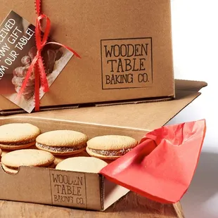 Gift boxes online.  woodentablebaking.com :)