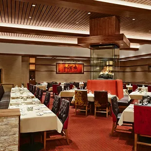 sushi and sashimi, interior