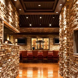 the interior of a restaurant