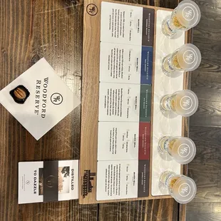 Bourbon samples
