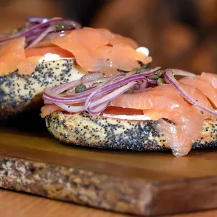 WoodGrain Brooklyn Classic Lox and Bagel