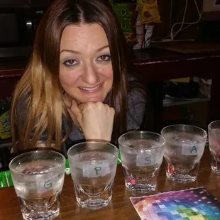 Amanda is not just the best bartender on the planet but she&apos;s a great friend also! At Woodhams you&apos;re family!!!!!