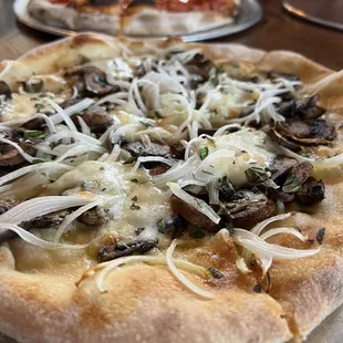 Mushroom Pizza