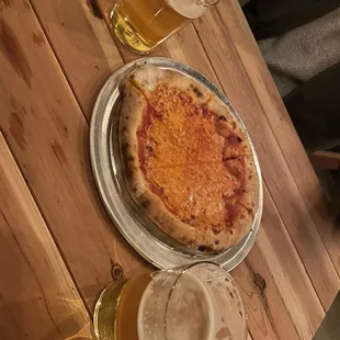 Classic cheese pizza