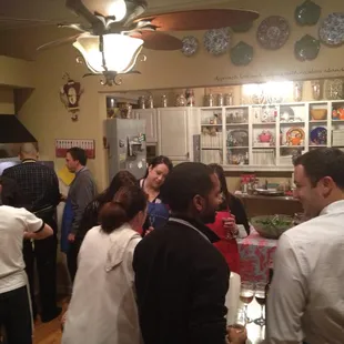 the kitchen is fully equipped with everything you need