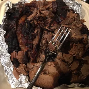 Brisket, only problem ordering by the pound is eating by the pound