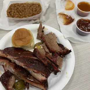 ribs, food, bbq ribs