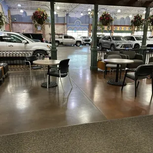 Showroom waiting area