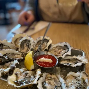 Raw Oysters* Tuesday Special