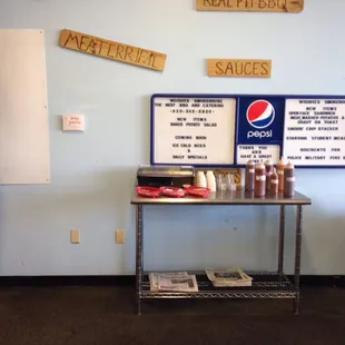 The sauces are amazing. They even make their own!!!