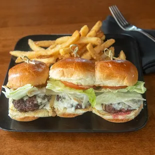 Sliders and Fries