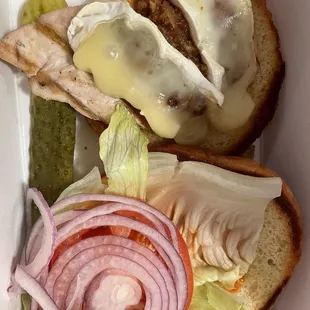 Chicken and Brie Sandwich