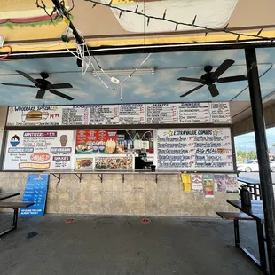 Whole menu