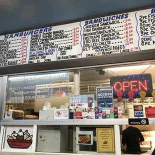 Menu preview