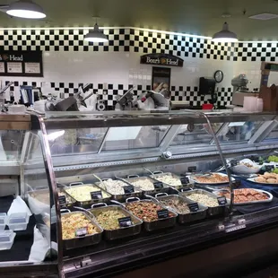 interior, salads