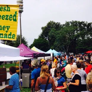 Many local food truck pop ups