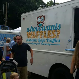 Waffle food truck