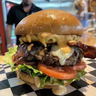 The Hawaiian burger