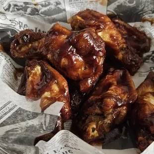 fried chicken, bbq chicken, chicken wings, fried chicken wings, chicken, bbq wings, food, poultry, chicken wings and fried chicken